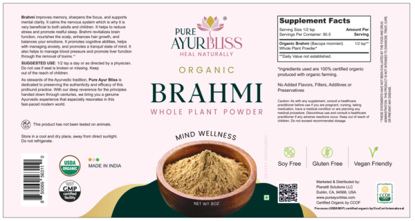 Brahmi powder