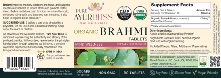 Bramhi Tablets