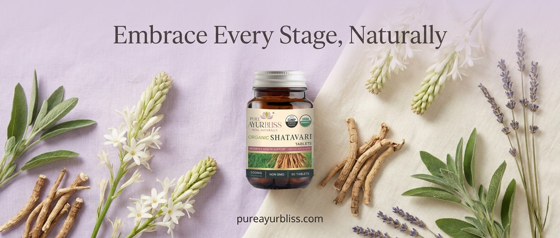 Menopause Support: Shatavari for Women's Wellness — PureAyurbliss