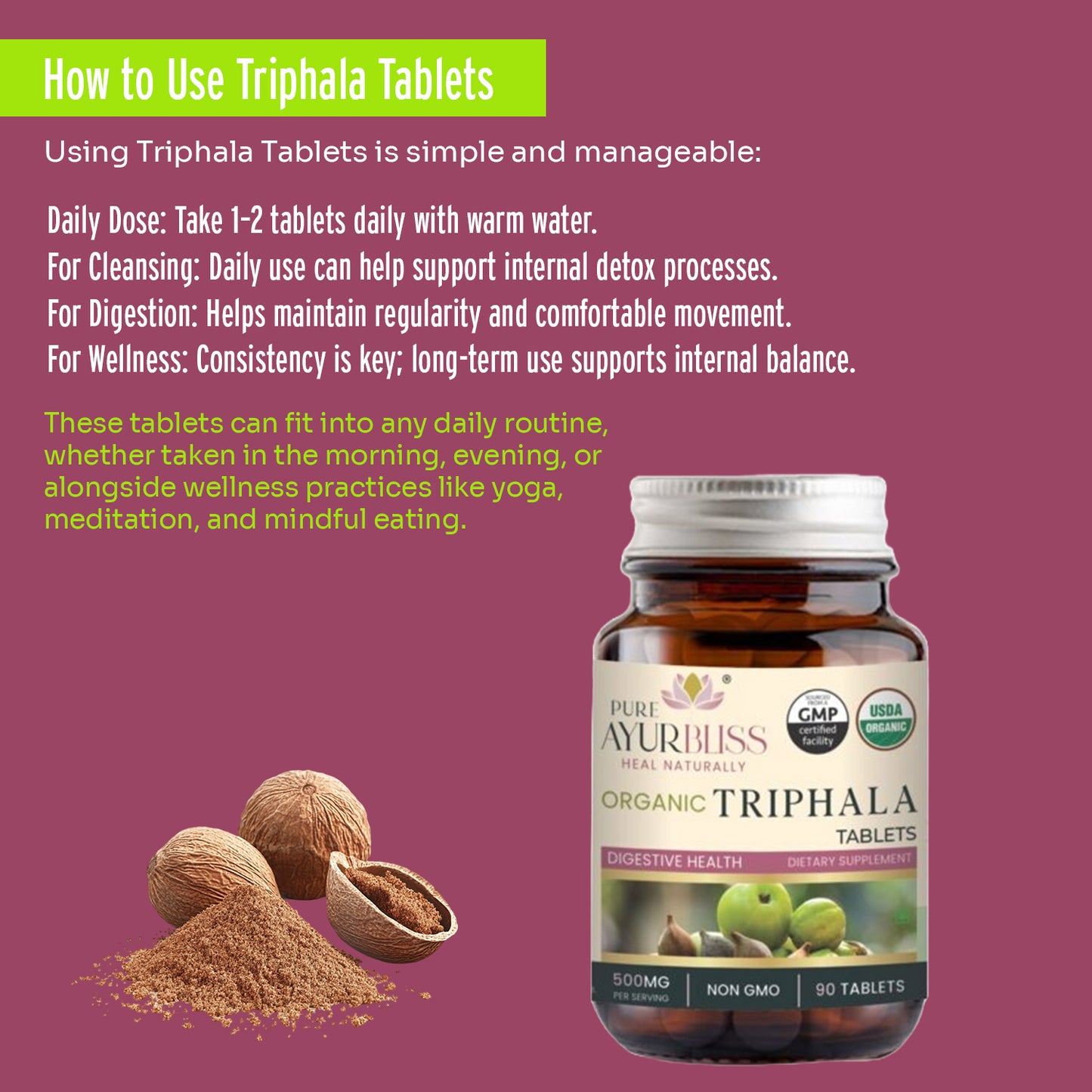 Triphala Tablets